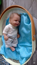 jolie mini bébé reborn silicone Tom