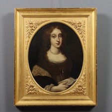 Tableau Ancien Portrait d'une