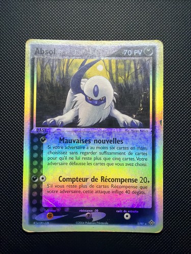 Carte pokémon absol - carte, 1/97
