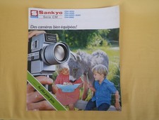 Prospectus  gamme CM camera  super 8 mm muet SANKYO et projecteurs Dualux