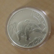 Australia 1$ Koala 2022 silver 99.9% 1 oz silver coin within a capsule  (argent)