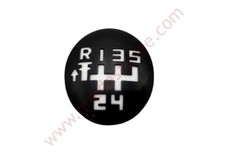 PASTILLE BE1 CREUSÉ BLANCHE POUR POMMEAU LEVIER VITESSE PEUGEOT 205 GTI CTI