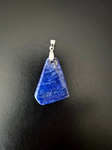 Pendentif homme femme lapis - ou,