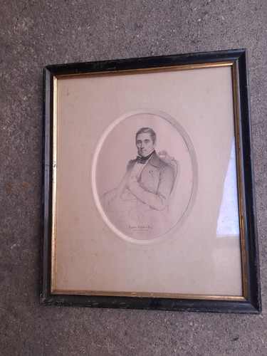 Cadre napoleon iii portrait - cadre,