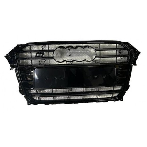Grille radiateur noire - de,