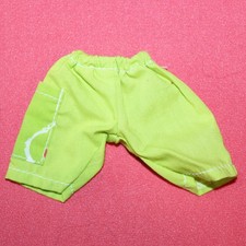 Short vert fluo poupée Barbie