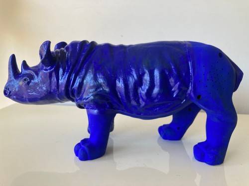 Rhinocéros wowwee 1999 peint - wowwee,
