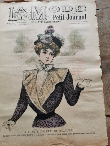 Ancienne revue mode - revue,