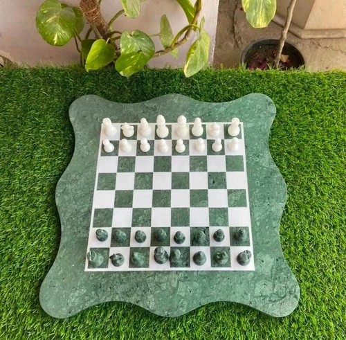 Jeu échecs marbre - d'échecs, en