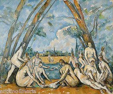 PAUL CEZANNE LES BAIGNEURS