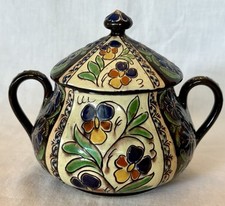 SUCRIER EN EMAUX DE THOUNE  THUN SUISSE PENSEES