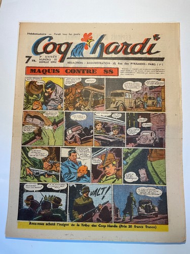 Coq hardi 3eme année - hardi, n°55