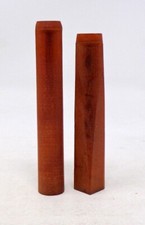 Lot de 2 Tuyaux de pipe anciens en bakelite - Jamais utilisés