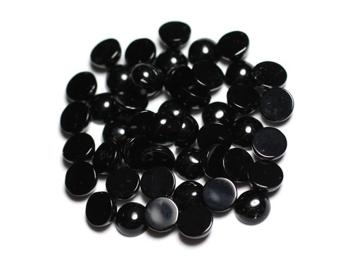 2pc cabochon pierre onyx - 2pc,