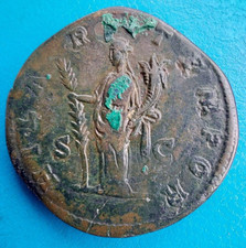 Didia Clara , sesterce HILAR TEMPOR , très rare ! Cohen 4 (50f)