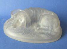 Encrier forme Chien couché