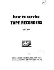 How to Service Vintage Tape