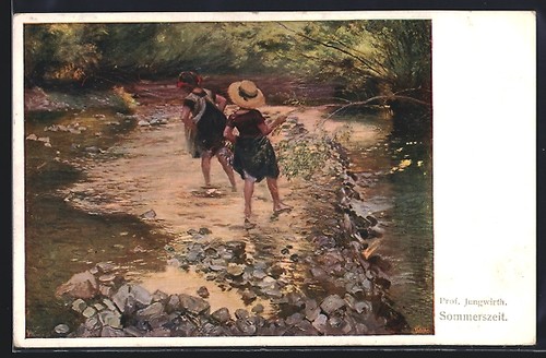 Carte postale artiste - postale, d'artiste