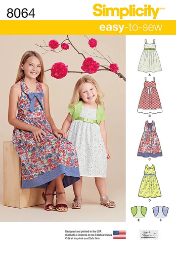 Simplicity s8064 patron - s8064, de