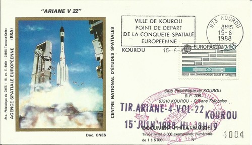 Lancement fusée ariane v22 - ariane,