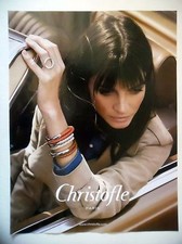 PUBLICITE-ADVERTISING :  CHRISTOFLE Bague  2016 Bijoux