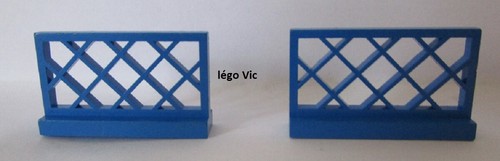 Lego 3185 fence - x2, 1x4x2