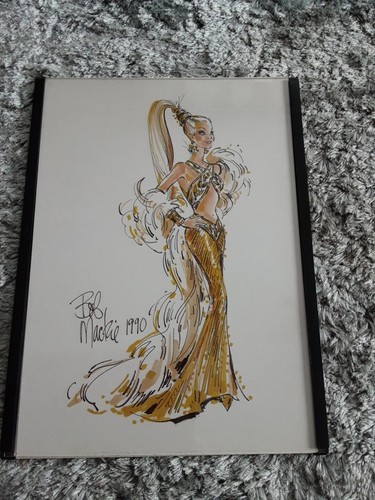 Barbie affichette bob mackie - barbie,