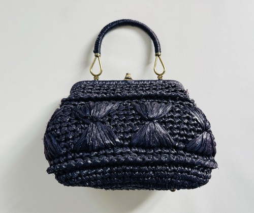 Sac main ancien - main, raphia