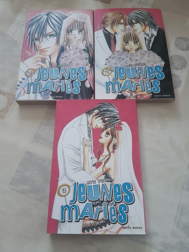 Lot mangas jeunes mariés - -,