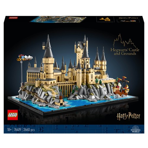 Lego 76419 château parc de - château,