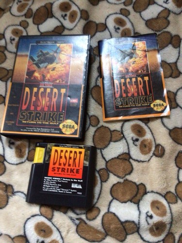 Desert strike sega megadrive - sega,