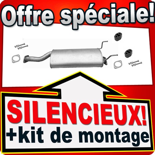 Silencieux intermédiaire pour - silencieux,