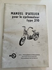 Manuel d’atelier cyclomoteur type 210 (ancien scooter/mobylette)