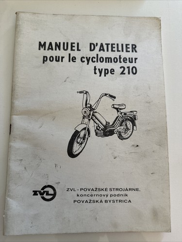 Manuel atelier cyclomoteur - d’atelier,