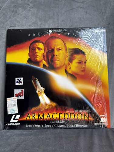 Armageddon laser disc - laser,