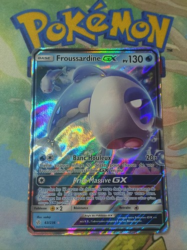 Carte pokemon froussardine - pokemon, gx