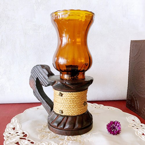 Ancien bougeoir photophore