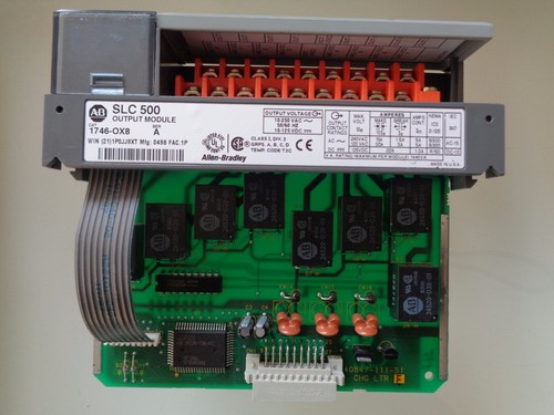 Allen bradley slc500 - bradley, 1746-ox8