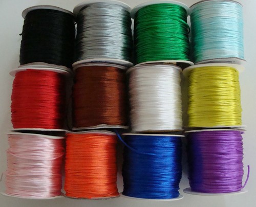Mètres fil nylon satiné - fil,