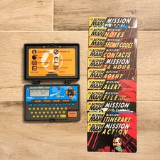 Action Man Agenda Diary Secret Mission Organiser – Tiger Hasbro 1998 - Testé ok