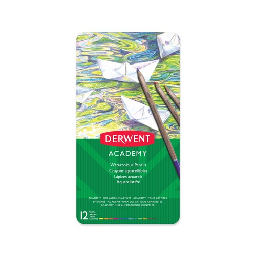 Academy set 12 crayons de - -,