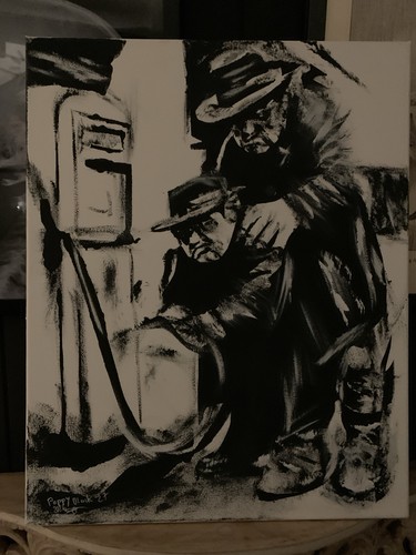 Tableau original nain et - original,