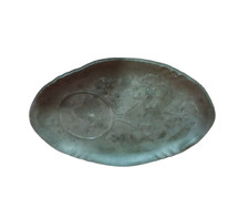 ancien couteau de poche Kayserzinn étain art nouveau avec signature