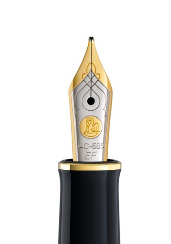 Plume pelikan m400 bicolore - plume, ef