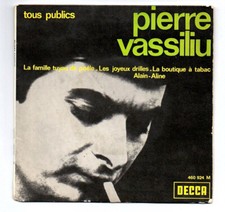 EP 45 TOURS PIERRE VASSILIU LA FAMILLE TUYAU DE POELE 1965 FRANCE DECCA 460924 M