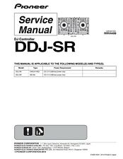 Service Manuel D'Instructions pour Pioneer Ddj-Sr