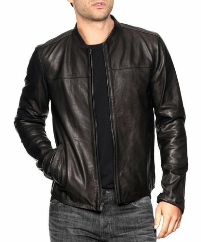 Blouson motard noir - noir, pour