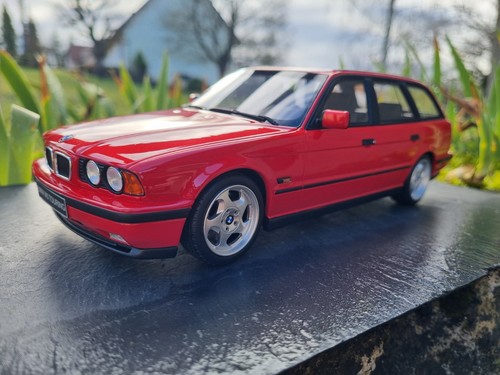 Bmw e34 touring rouge - touring,