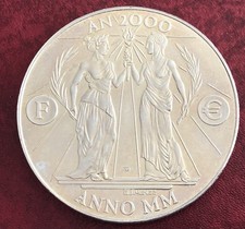 TRÉSOR DU PATRIMOINE   ??  Médaille ? 2000  - Europa An 2000 - Anno MM TBE