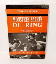 Monstres sacrés du Ring Boxe Georges carpentier / Cocteau peeters 1959 Sport